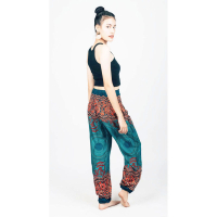 Harembroek Large Mandala turquoise